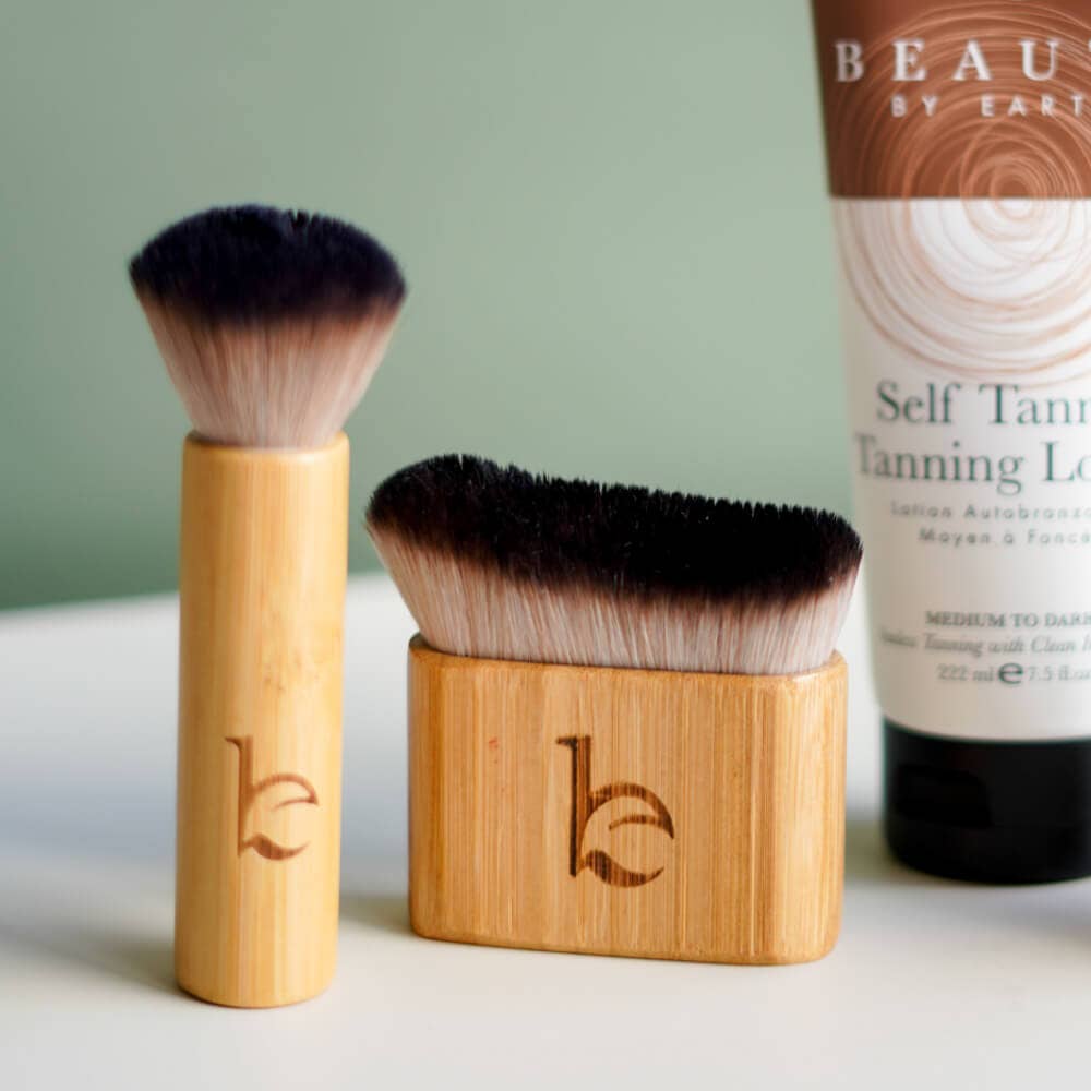 Beauty By Earth Self Tanner Kabuki Facial Tan Application Brush