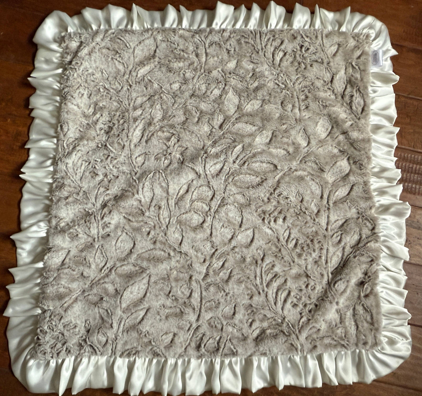 Cuddle Couture Embossed Poppy Minky Blanket (Standard Size)