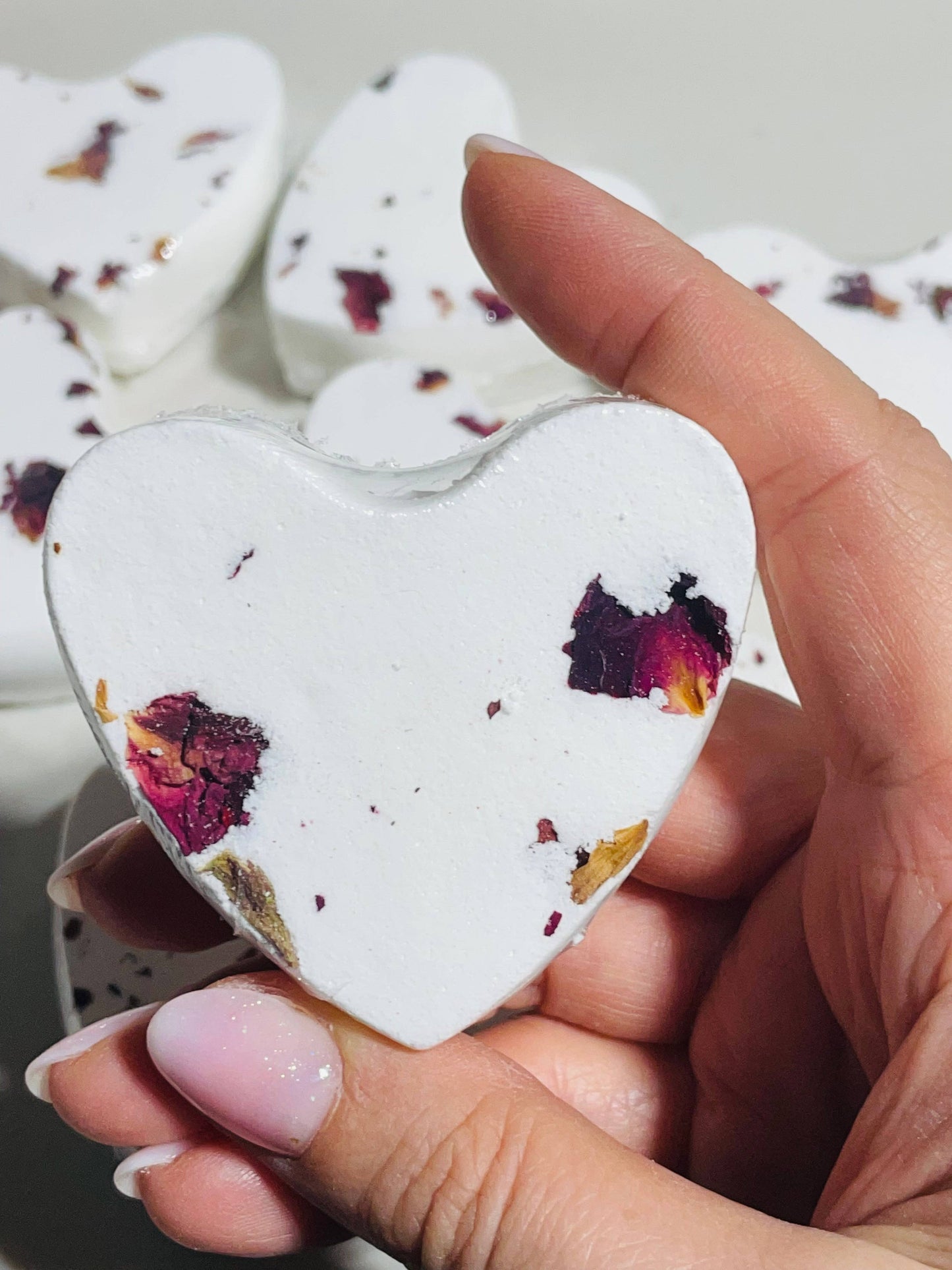 Rose Heart Shower Steamers, Valentine’s Day