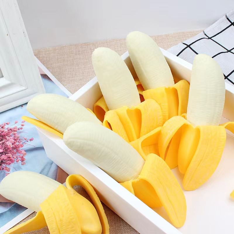 ACCITY Banana Shape Squishy Stress Toy