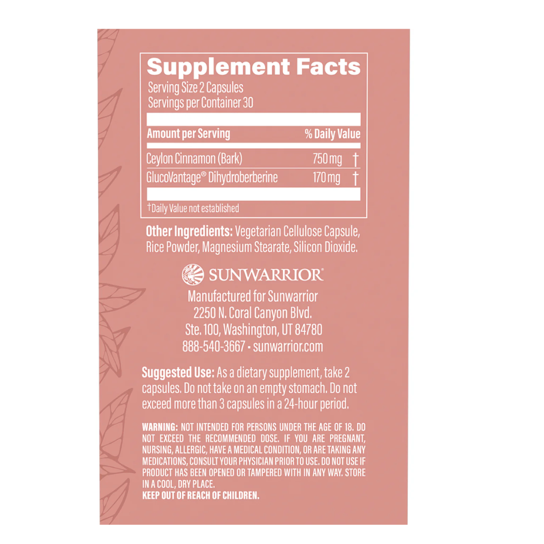 Sunwarrior Shape Berberine - Metabolism Support