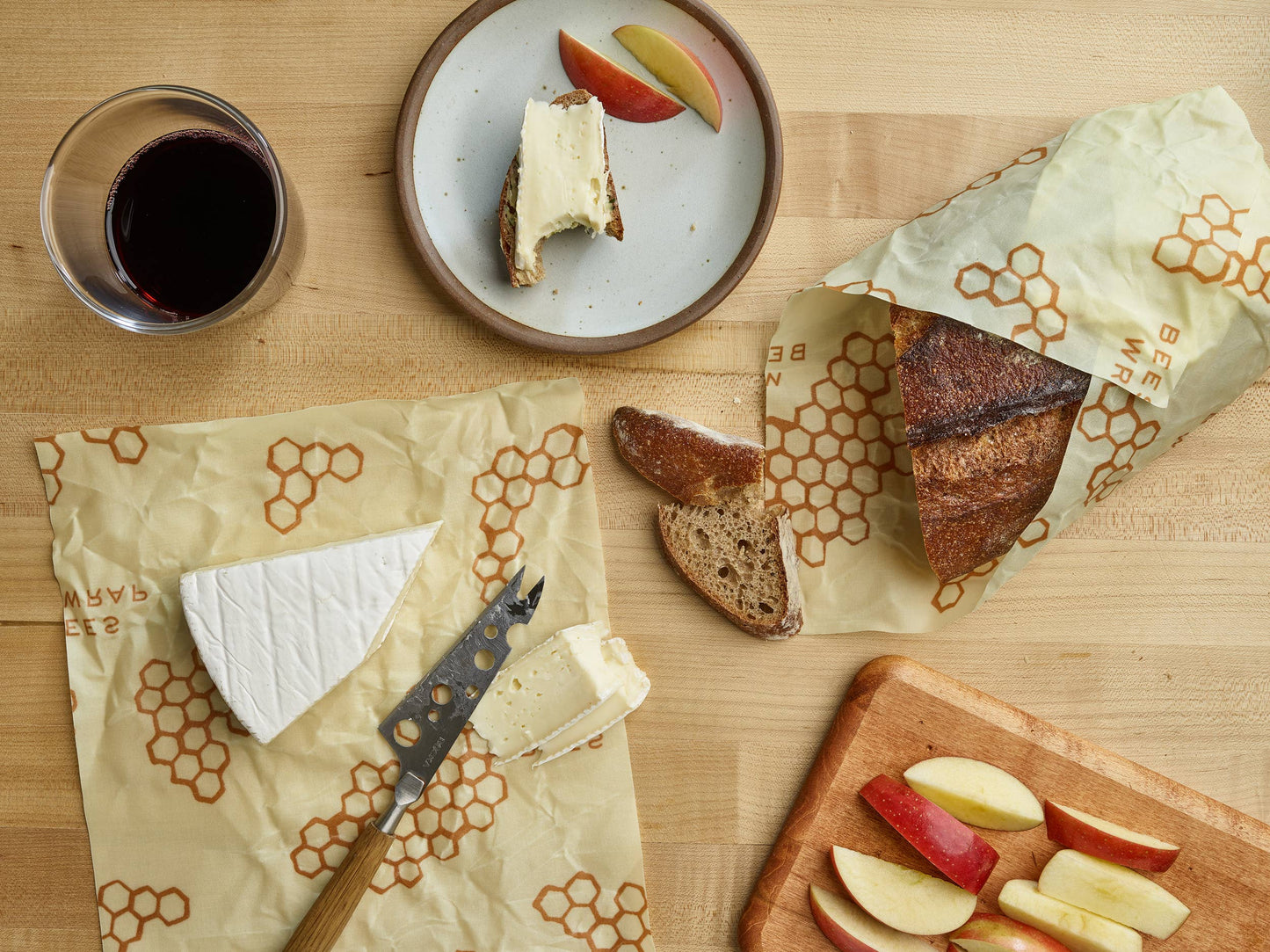 Bee’s Wrap® Bread Wrap - Honeycomb