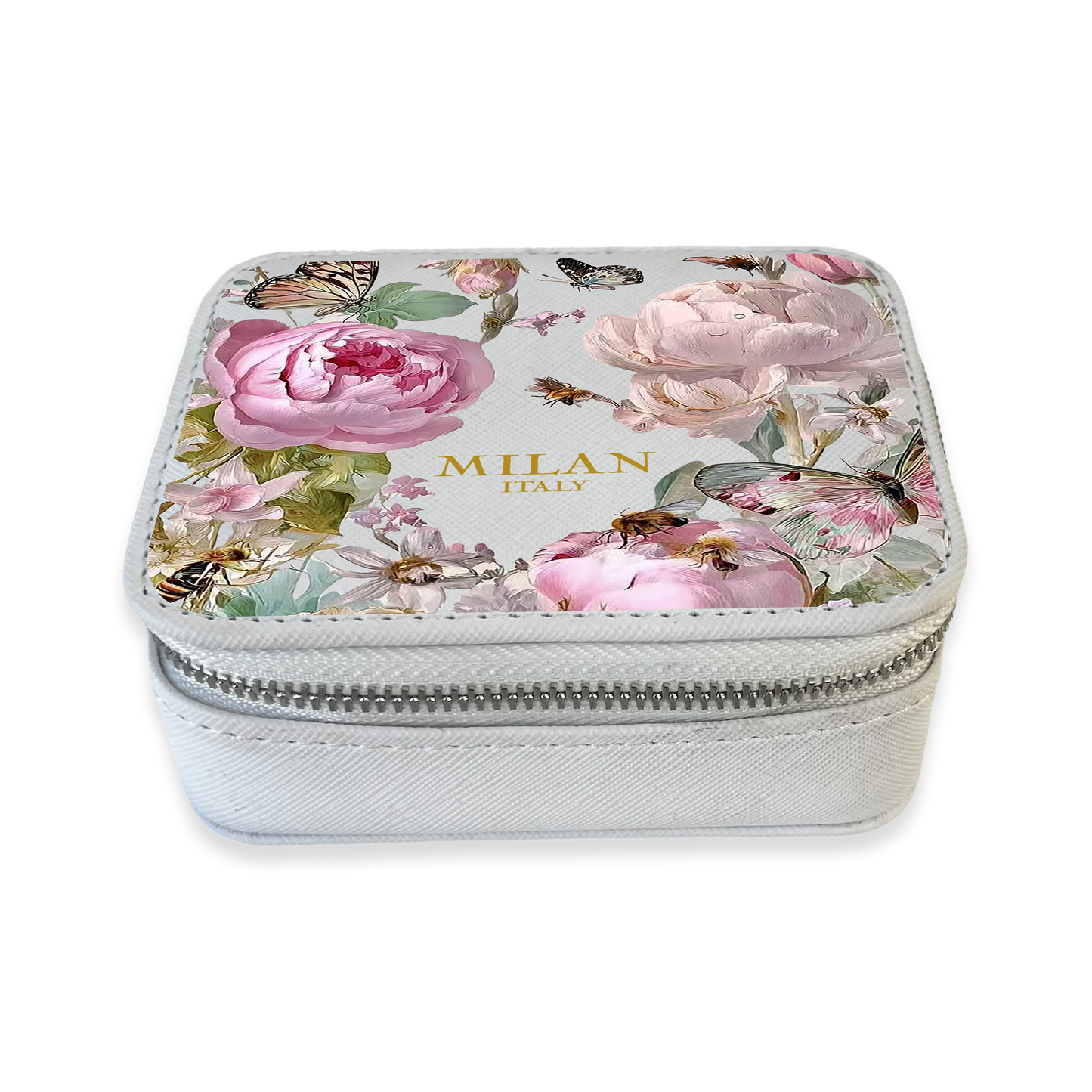 Toss Designs Travel Pill Box - Pink Rose Milan