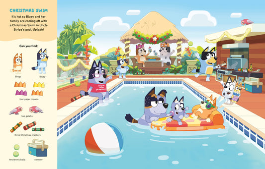 Where's Bluey? At Christmas- A Search & Find Book