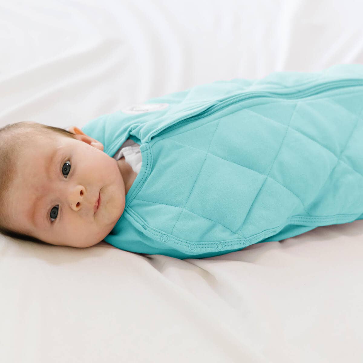 Dreamland Baby Dream Weighted Sleep Swaddle - Sea Green