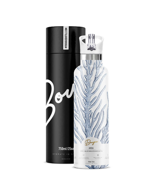 AKOA Classic Ocean Coral 25 oz Insulated Water Bottle