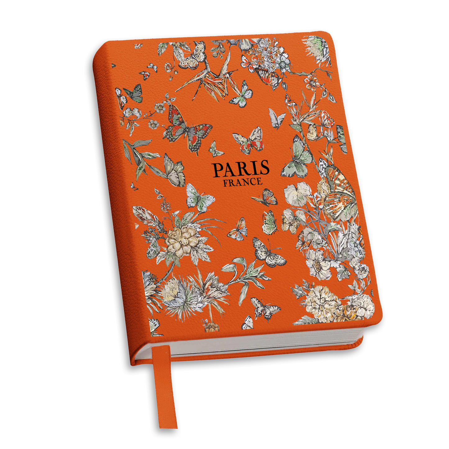 Toss Designs - Journal (Orange) - Butterflies Paris