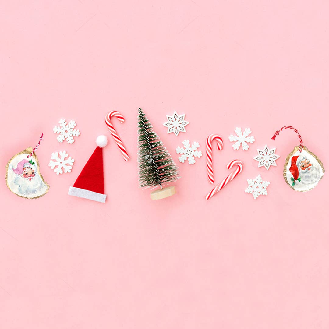 Kcrookdesign's Jolly Santa – Oyster Ornament