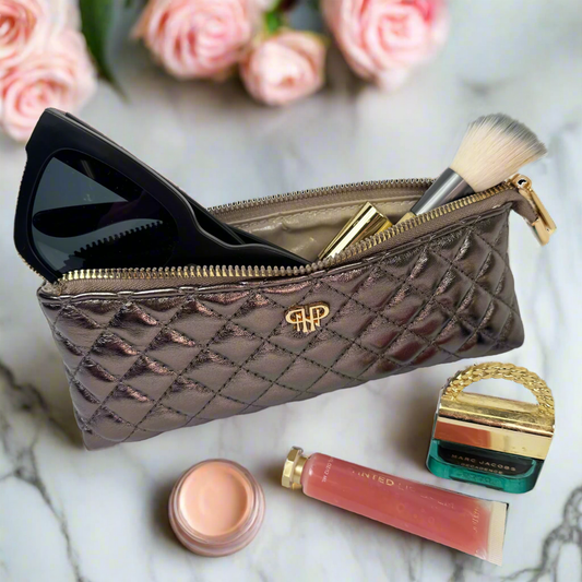 PurseN Sleek Stash Go-To-Case - Bronze