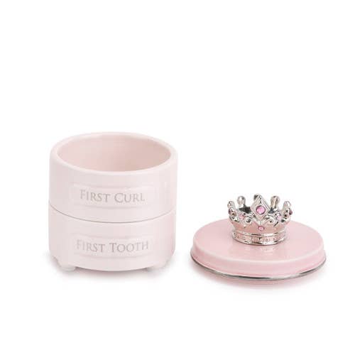 Demdaco's First Tooth & Curl Keepsake Box