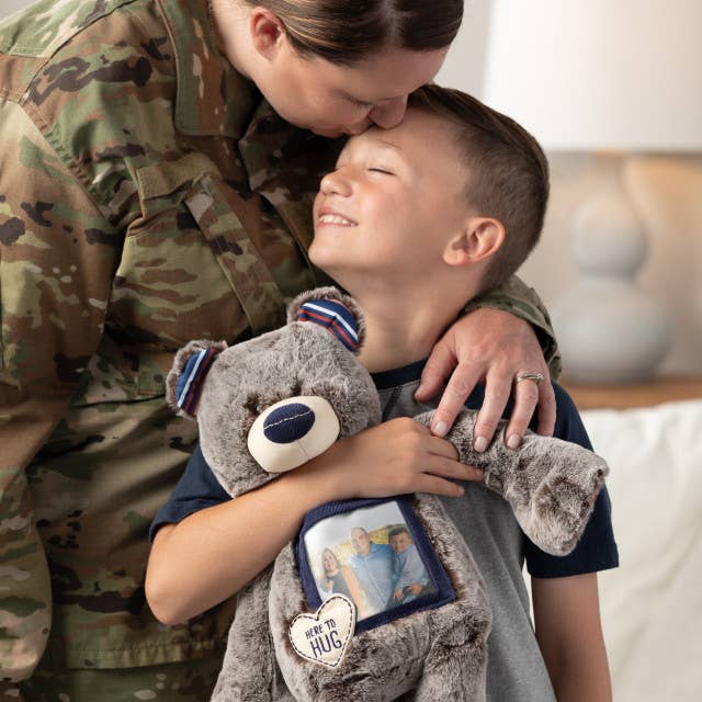 Demdaco's Here to Hug Bear - Military