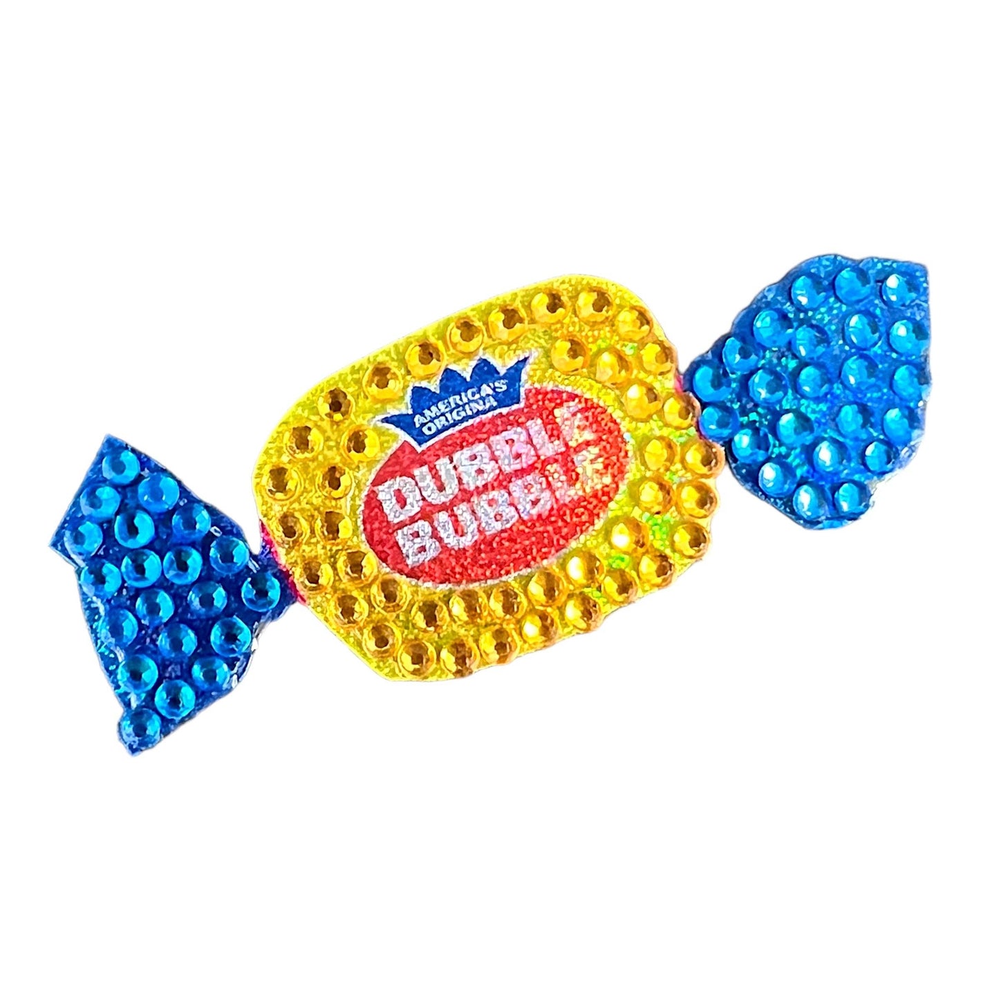 StickerBeans Dubble Bubble Gum Rhinestone Sticker 2" Cut to Shape