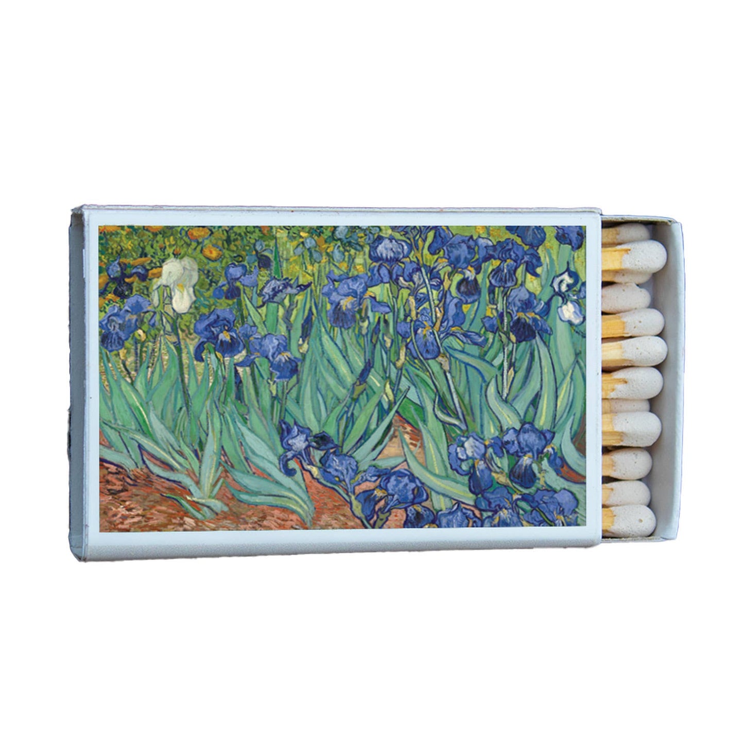Matches • Art • Van Gogh Irises • Home Decor for Candles
