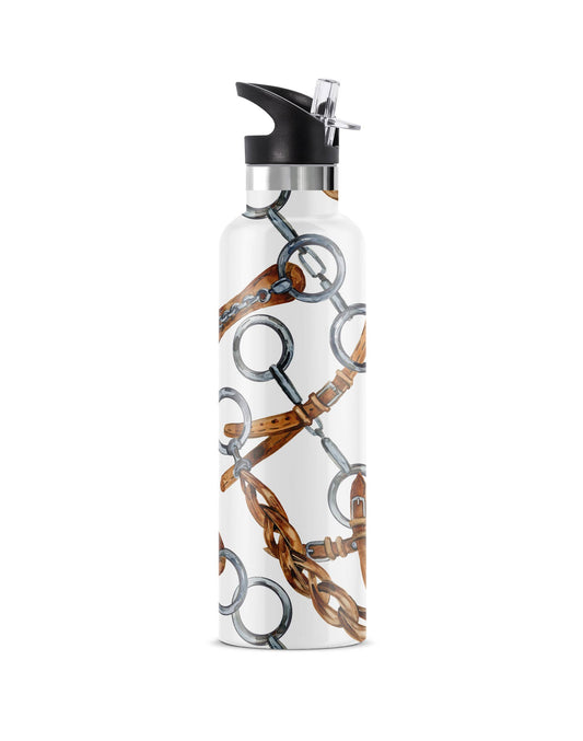 Bougie Bottle EQUESTRI Scarf 25 oz Insulated Water Bottle