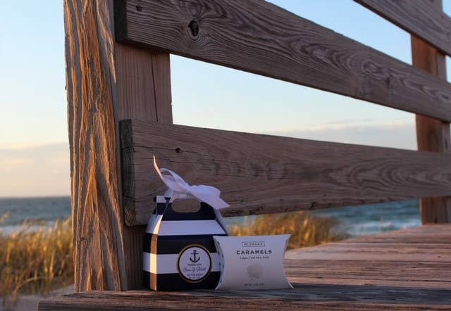 McCrea's Candies Caramels Pillow Box - Cape Cod Sea Salt