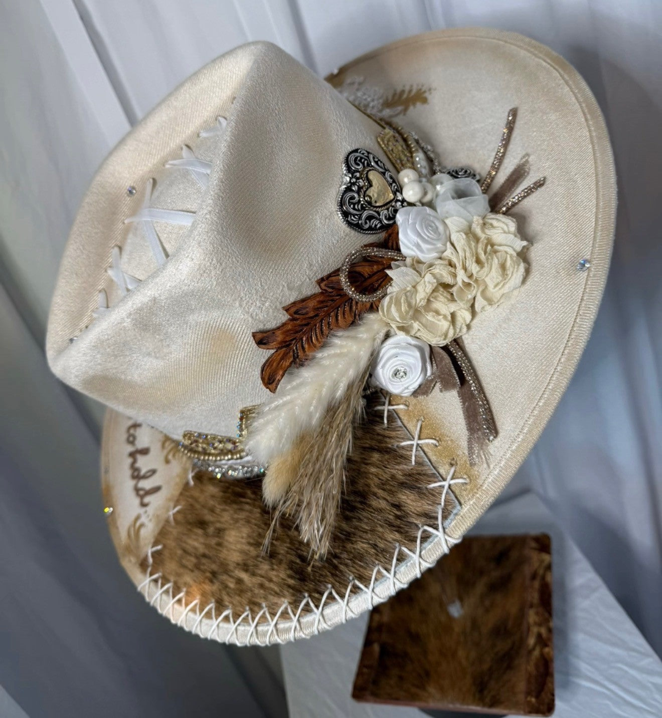 Annie’s Touch Felt Cowgirl Hat- To Have To Hold