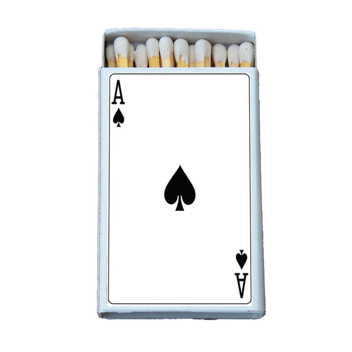 Matches • Ace of Spades• Home Decor for Candles