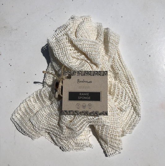 Shower Pouf | Ramie Exfoliating Sponge