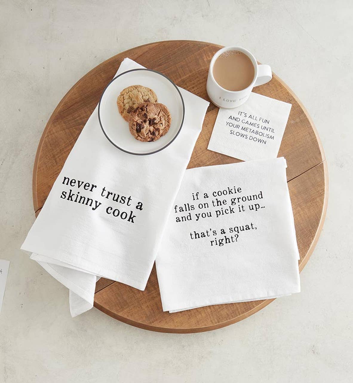 Santa Barbara Cocktail Napkins - It's All Fun and Games