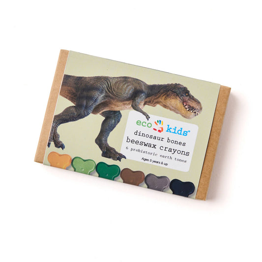 Eco-Kids Beeswax crayons - dinosaur bone