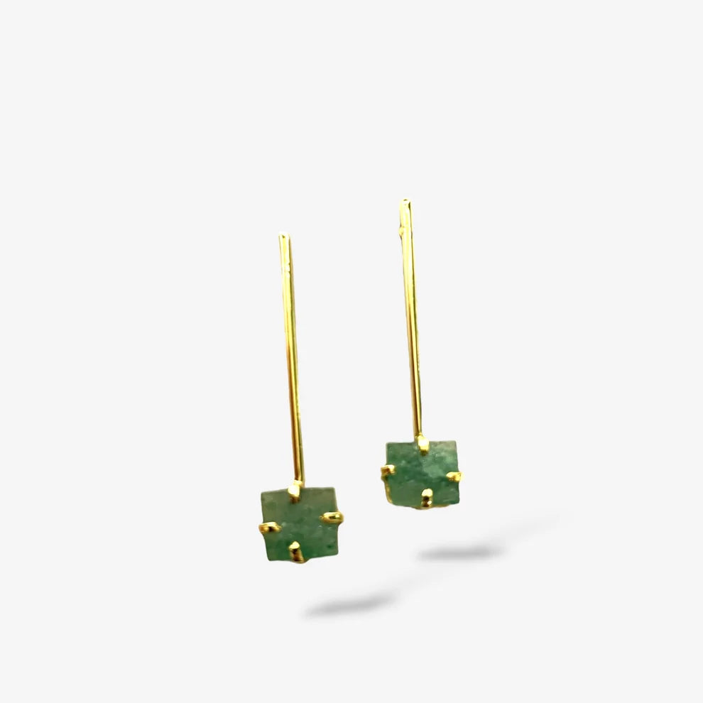 Koda Earthborn Drop Earrings in Peridot