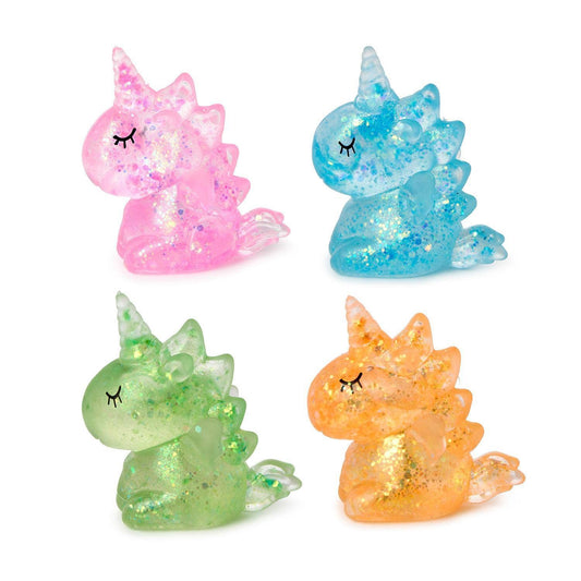 Cupcakes & Cartwheels Squishy Glitter Unicorn Toy