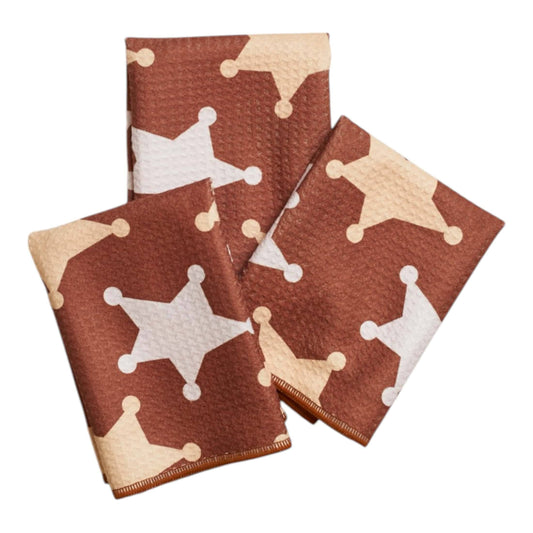Once Again Home Mighty Mini Towel (Set of 3) Reversible - Texas