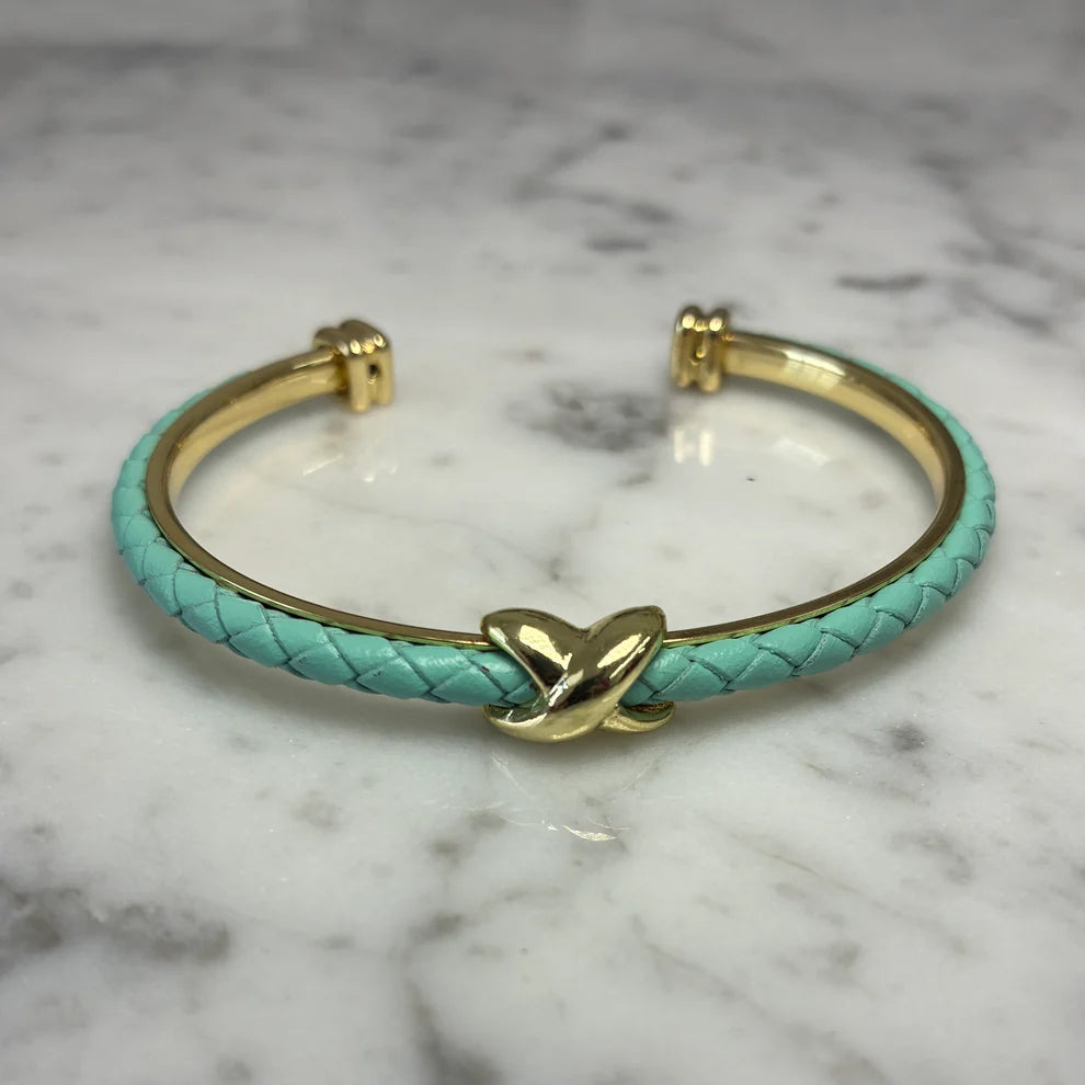 Venetian Woven Leather Cuff