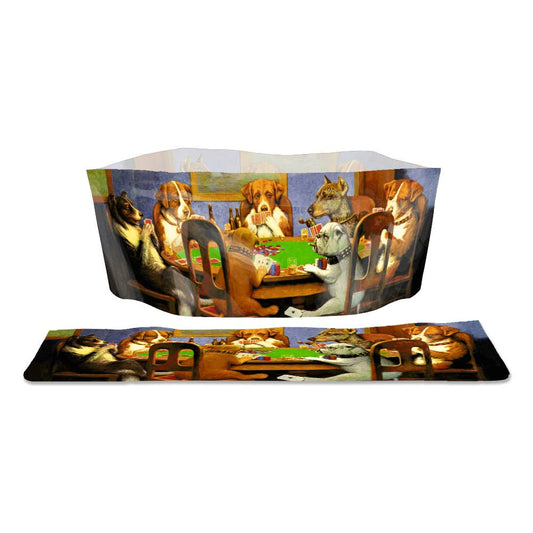 Modgy Dogs Playing Poker Dog Bowls