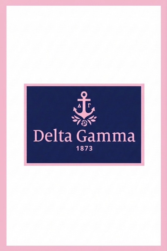 Delta Gamma Luxury Blanket