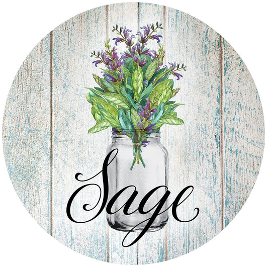 Andreas 10” Round Trivet - Sage