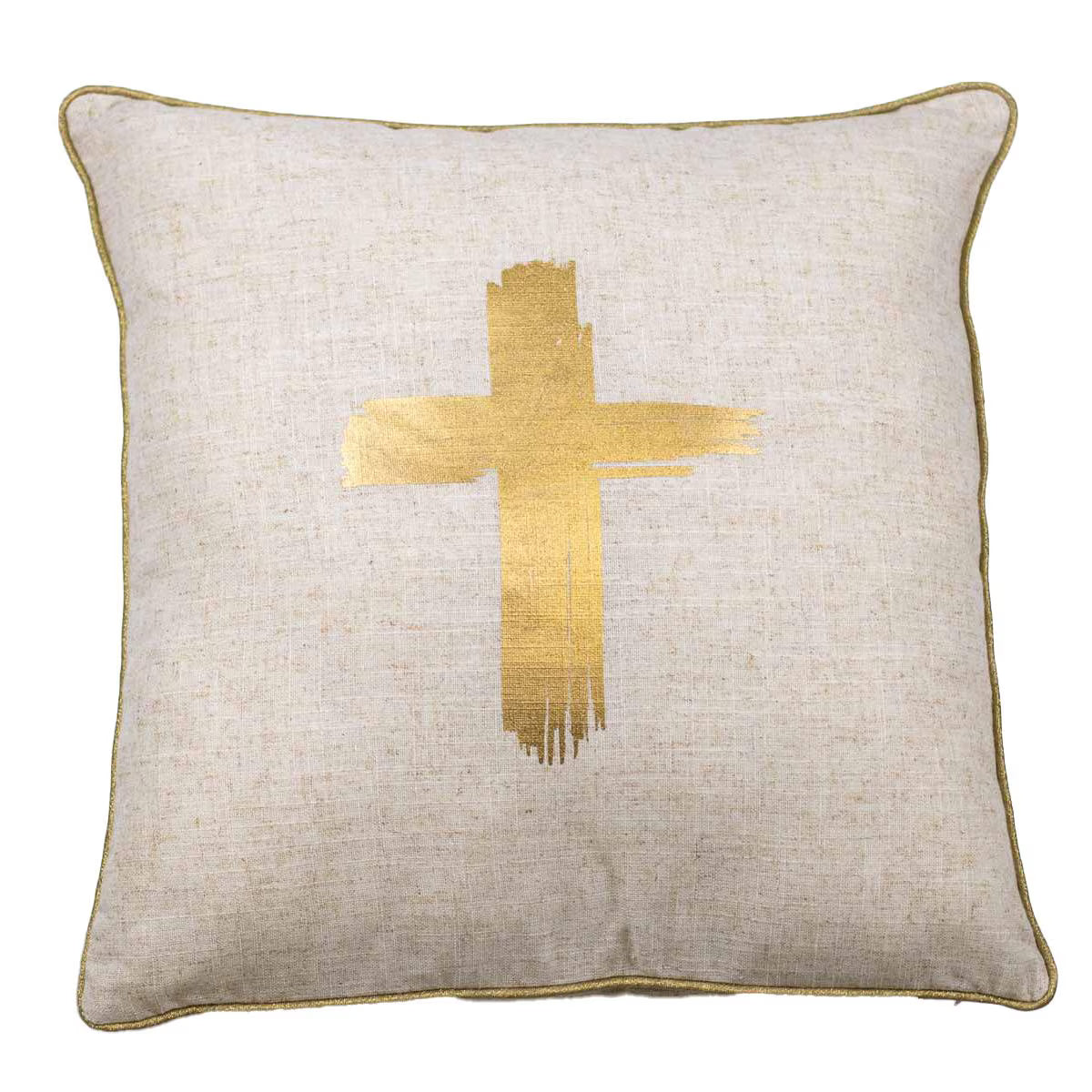 The Royal Standard Metallic Cross Pillow