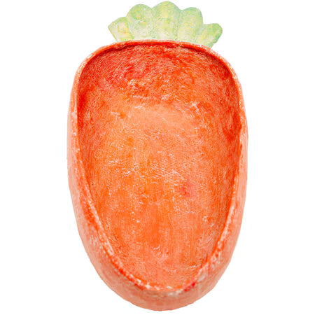 Round Top Orange Carrot Bowl
