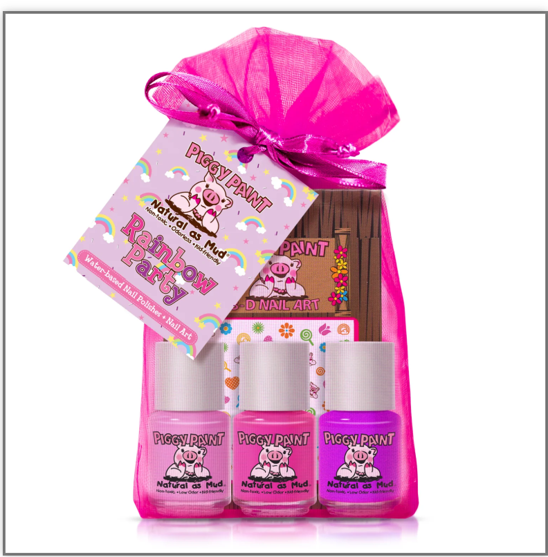 Piggy Paint Gift Set Non-Toxic Kids Nail Polish