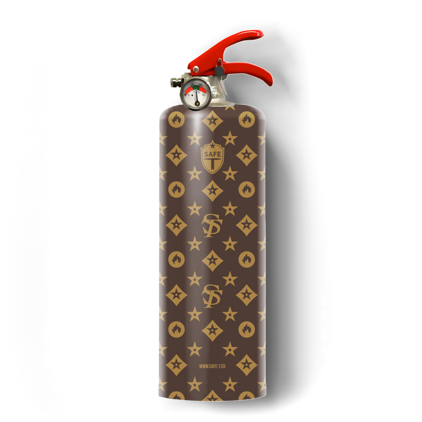 CHIC FIRE Safe-T Extinguisher: Classic Monogram Pattern (Louis)