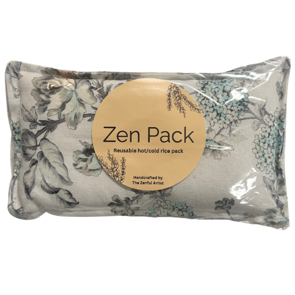 Reusable Hot/Cold Rice Pack - Vintage Floral