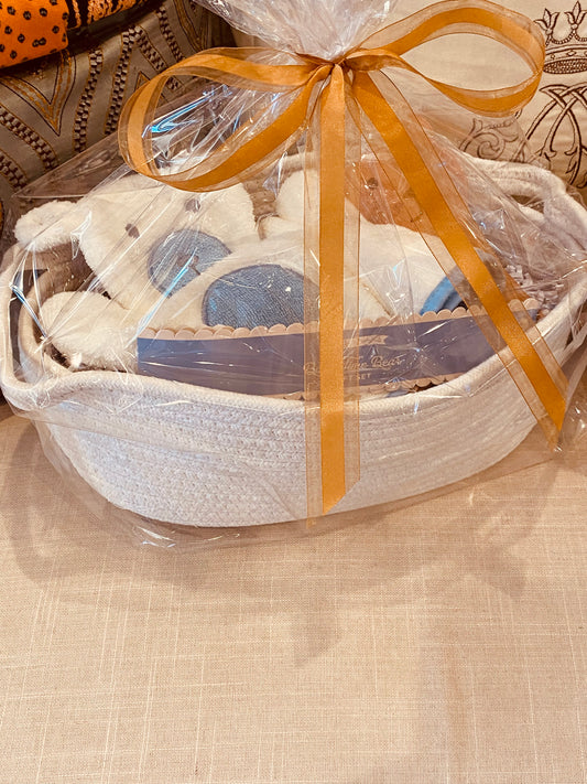 The Cuddle & Keep: Bear Bath Time Organizing Gift Set