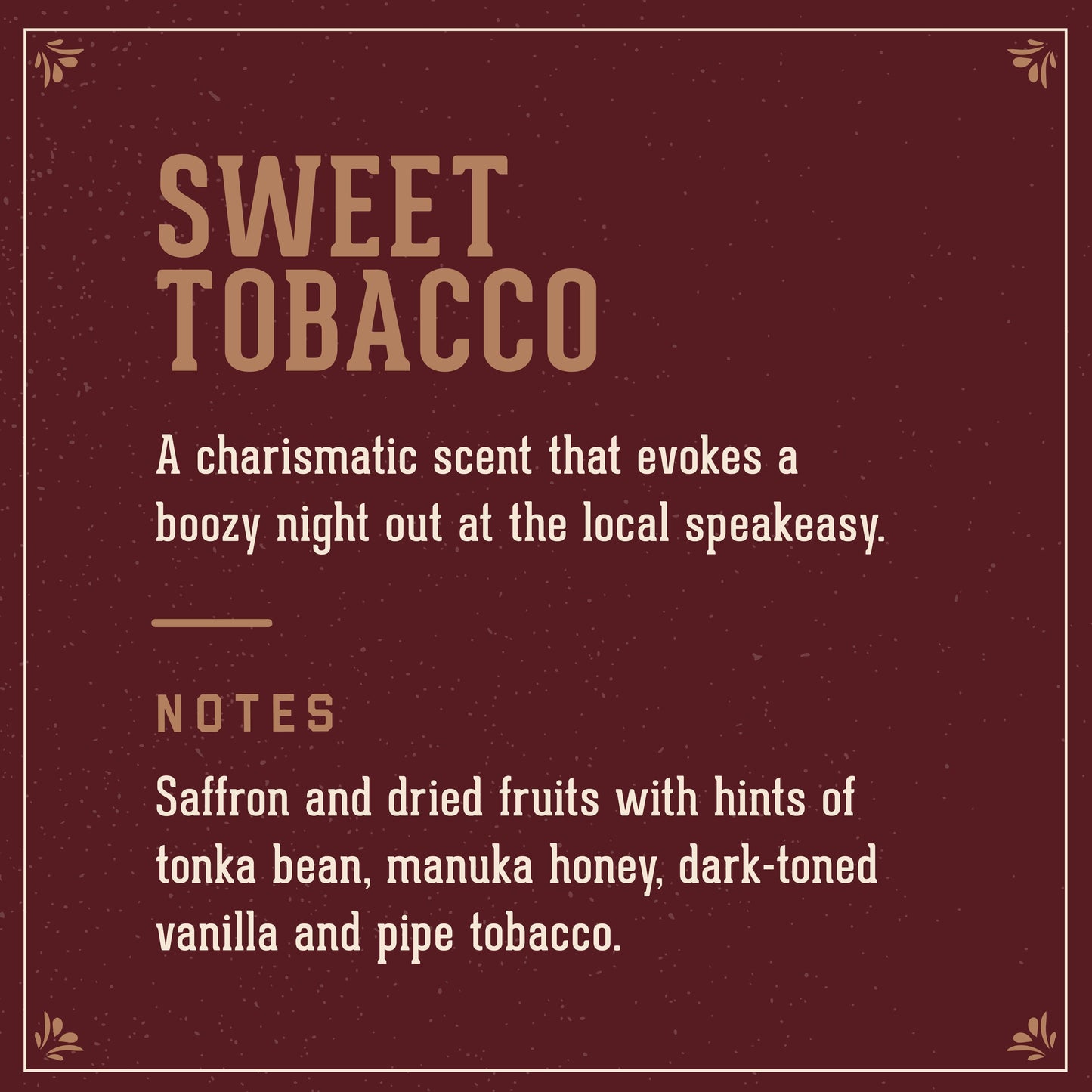Premium Hair Spray - Sweet Tobacco