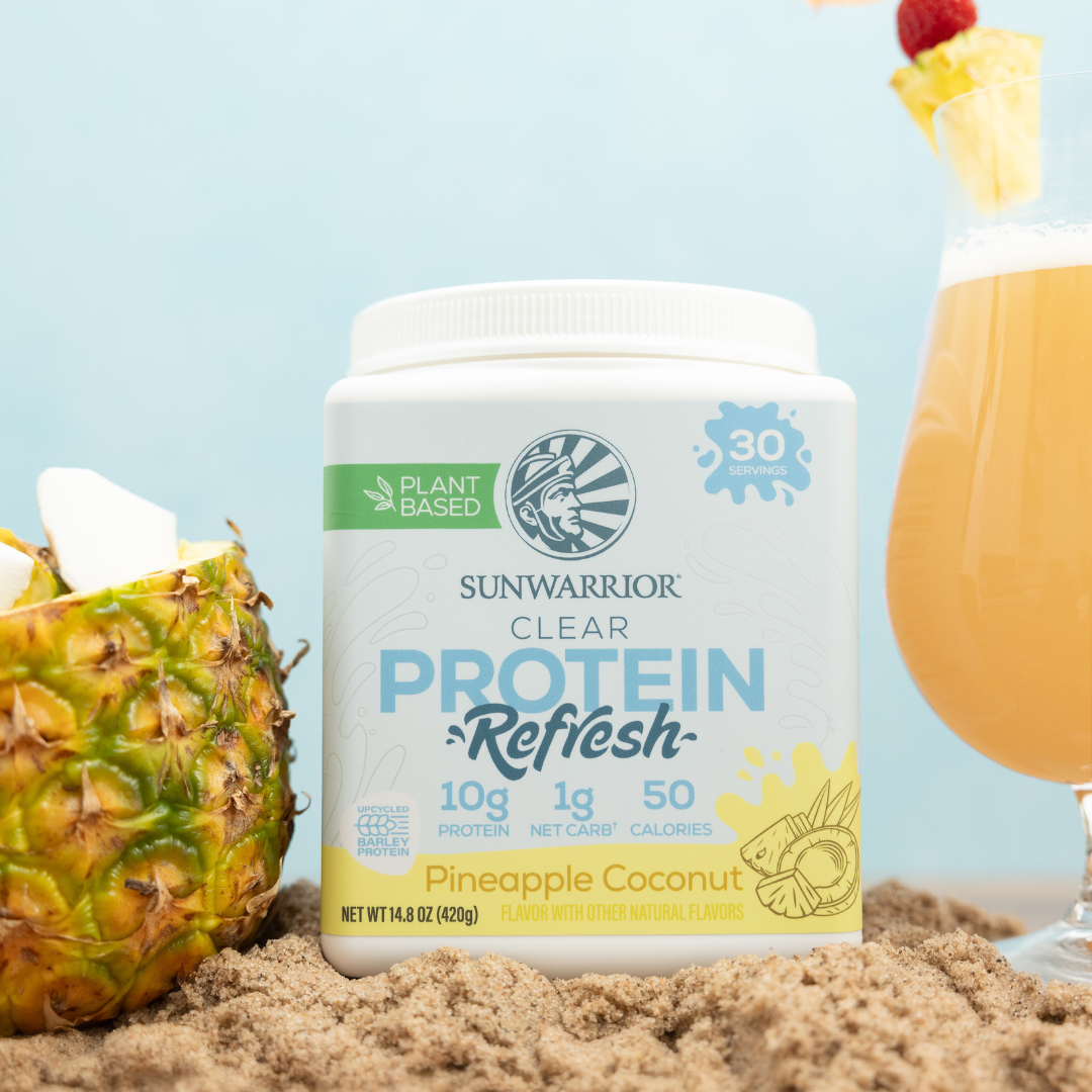 Clear Pineapple Coconut Protein Powder - Barley Protein