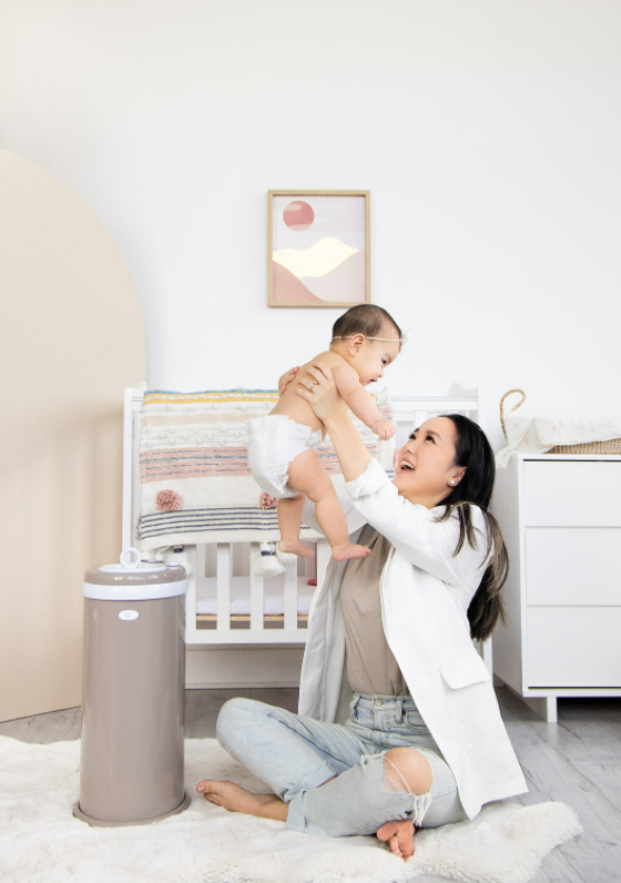 Ubbi Diaper Pail (Taupe)