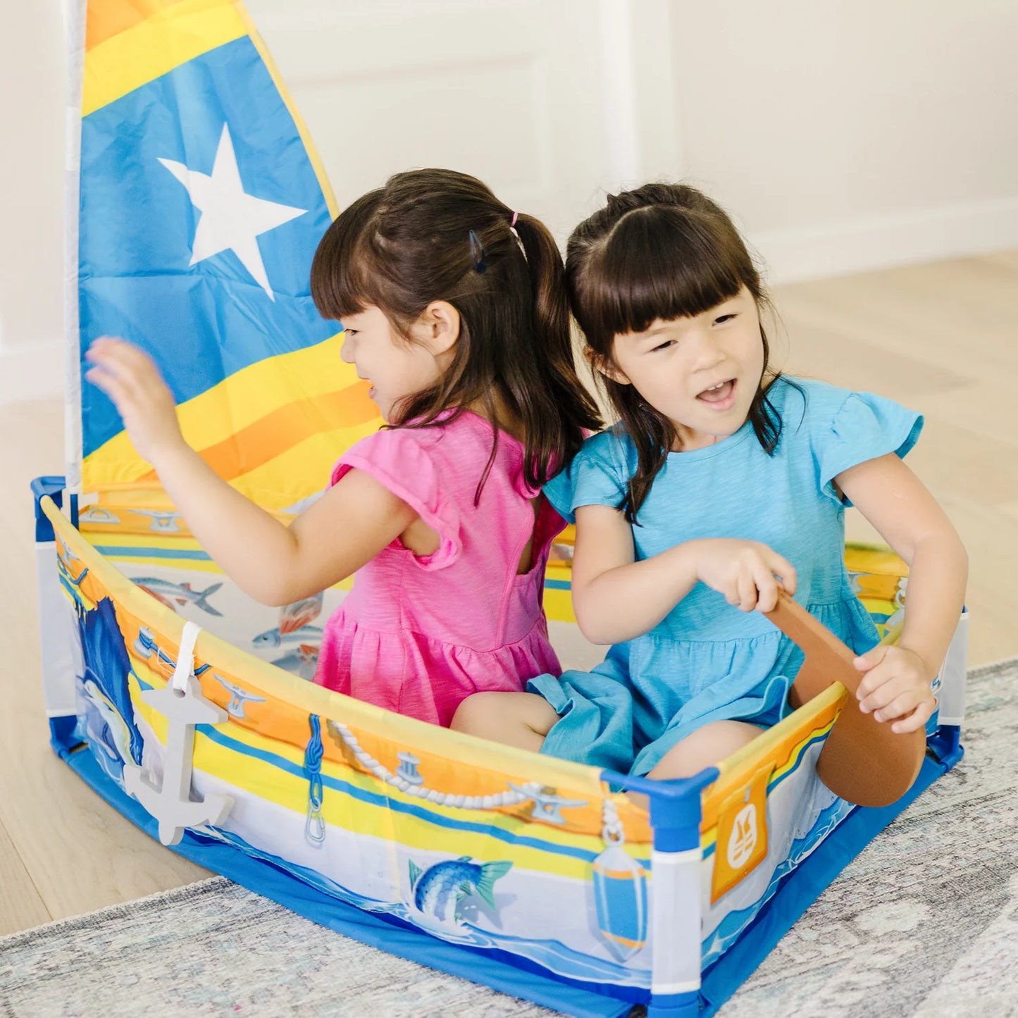 Melissa & Doug Let's explore Sailboat Play Set