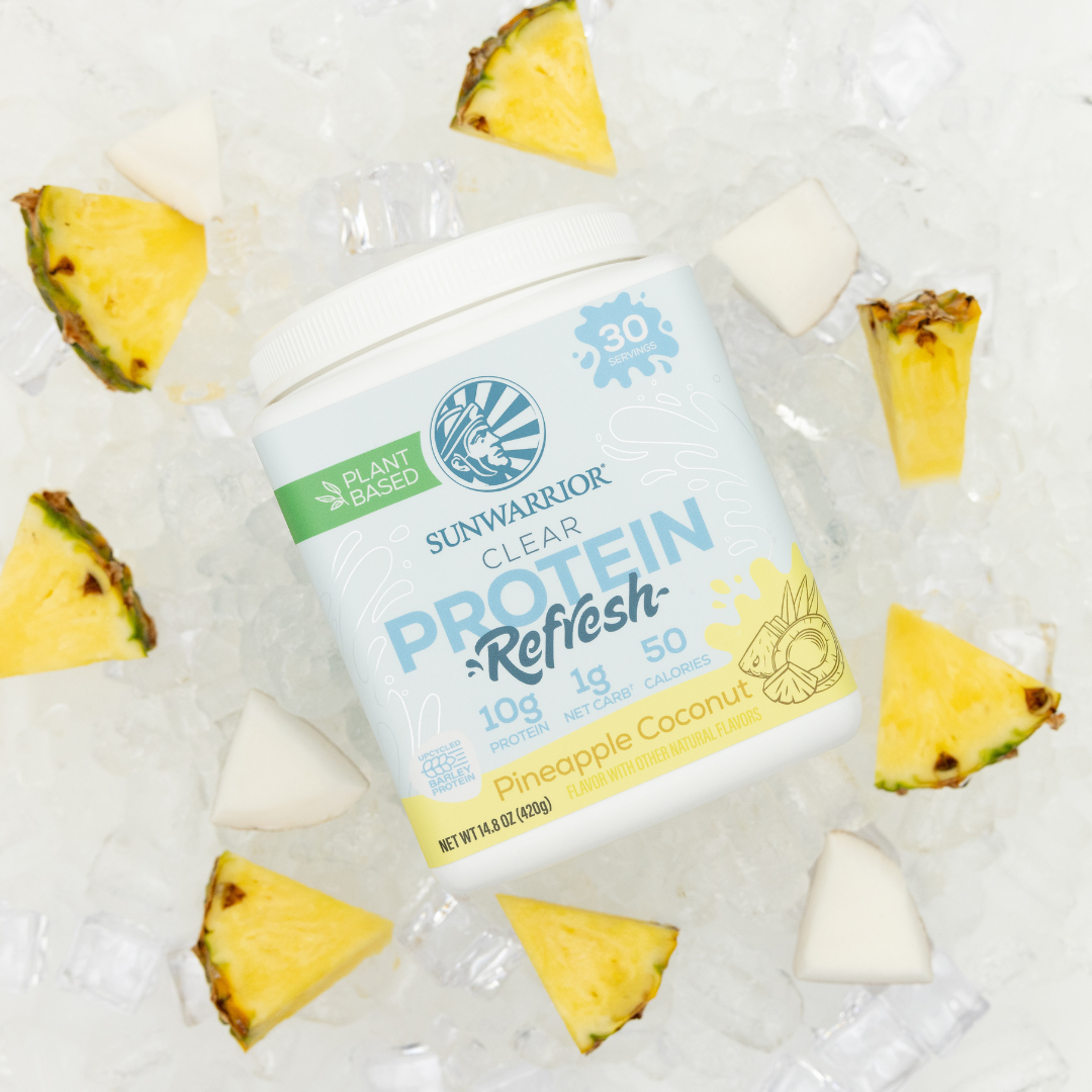 Clear Pineapple Coconut Protein Powder - Barley Protein