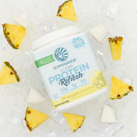 Clear Pineapple Coconut Protein Powder - Barley Protein