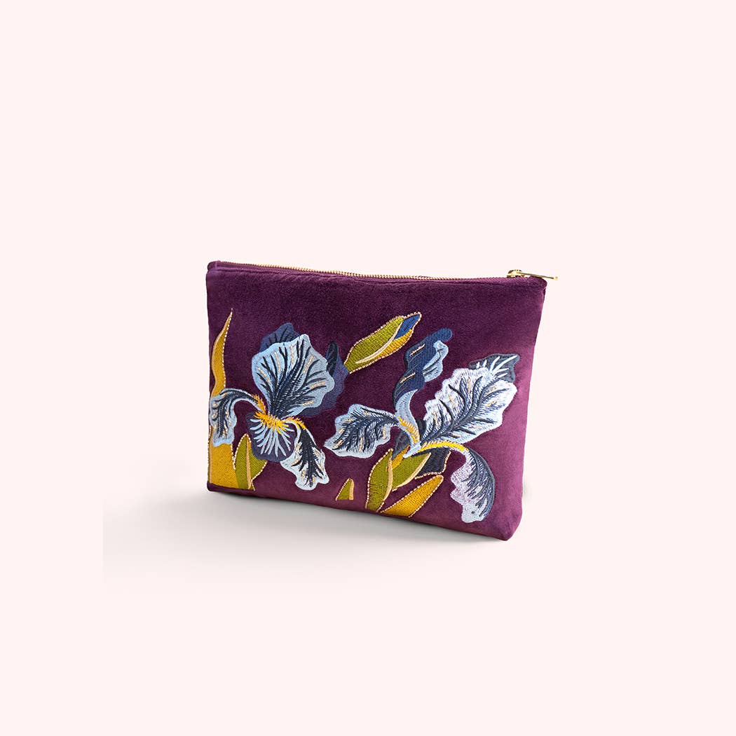 Iris Zip Pouch by Powder Design
