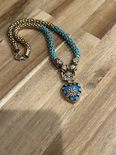 The Stella Maris Heart Necklace and Earring Set