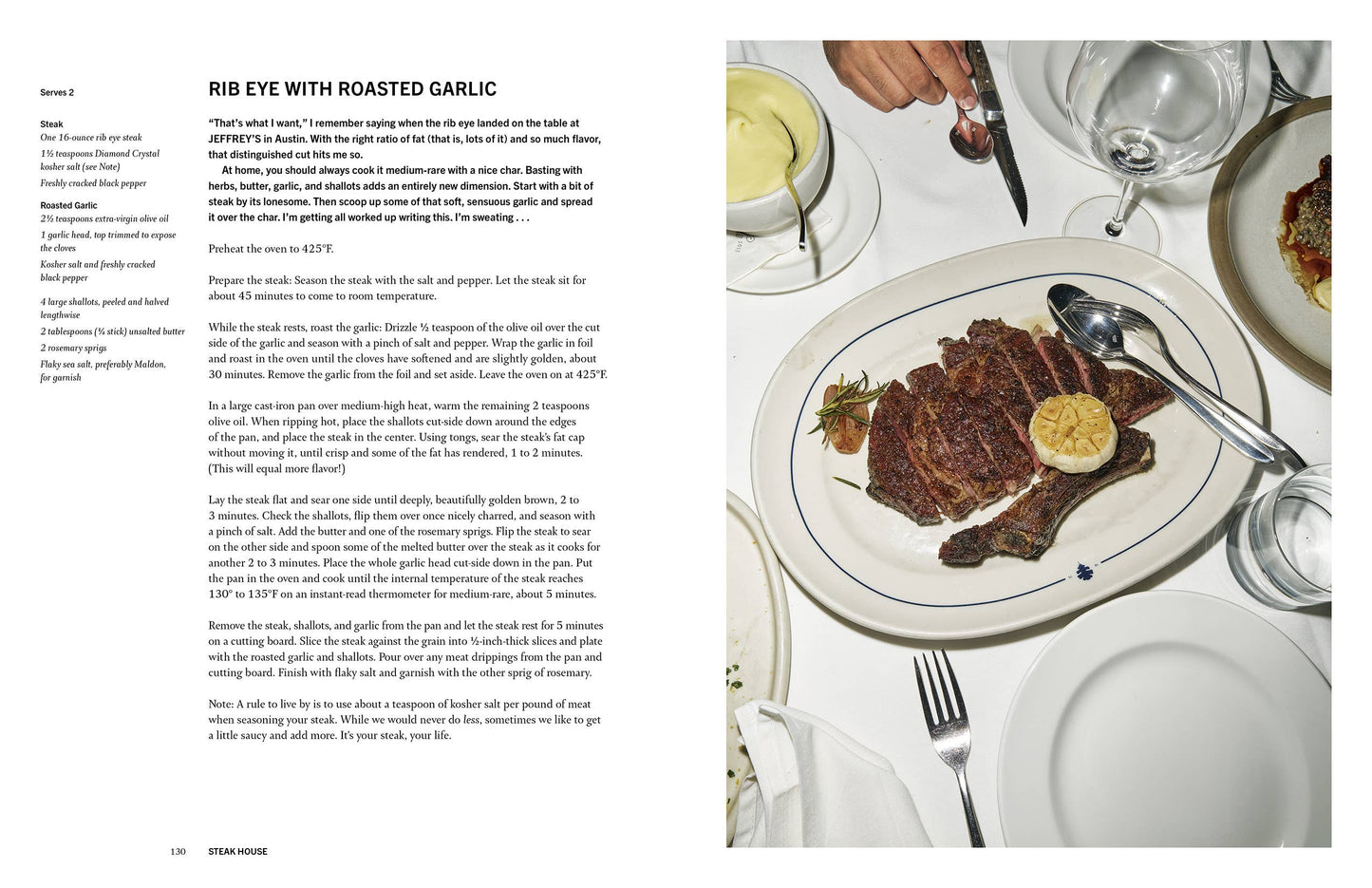 Eric Wareheim's Steak House Cookbook