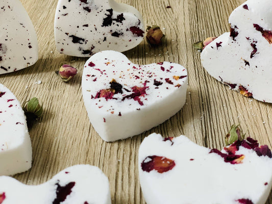 Rose Heart Shower Steamers, Valentine’s Day