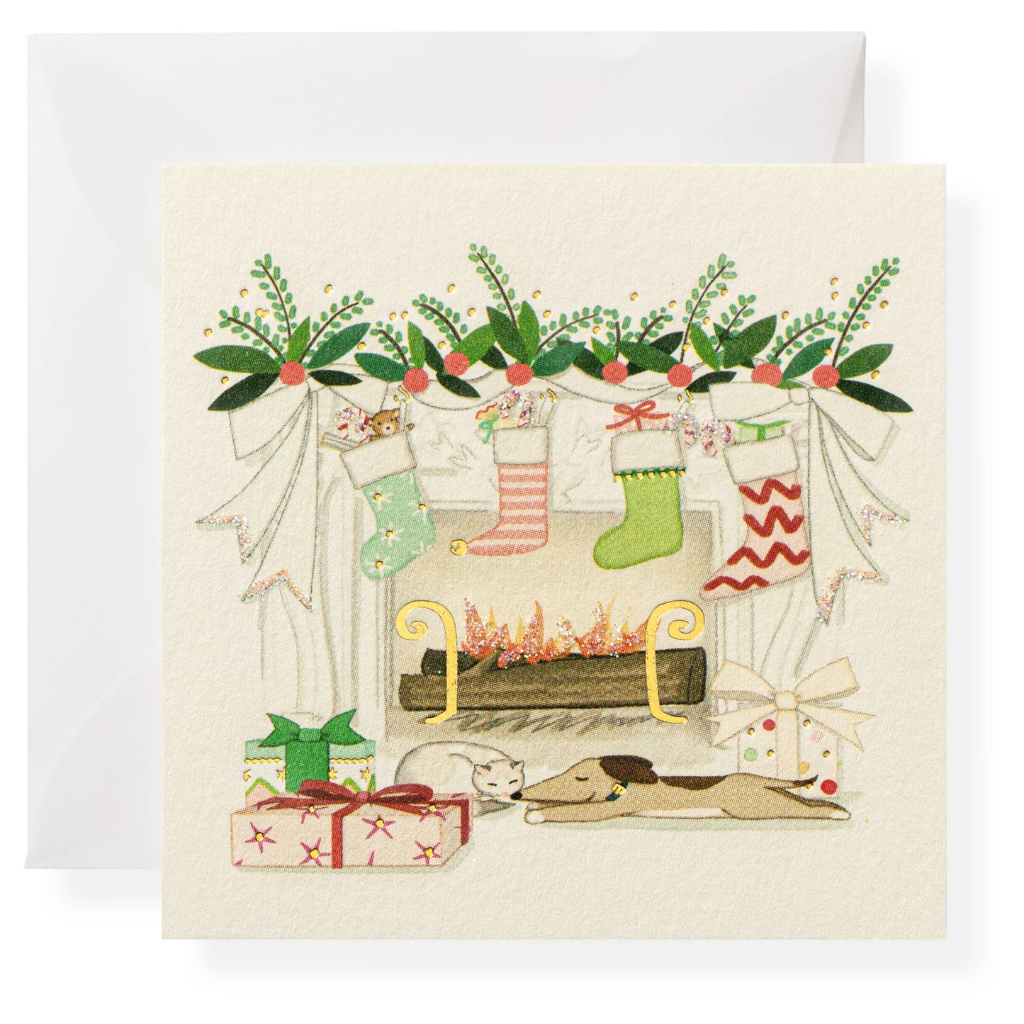 Karen Adams Home for the Holidays Gift Enclosure Box