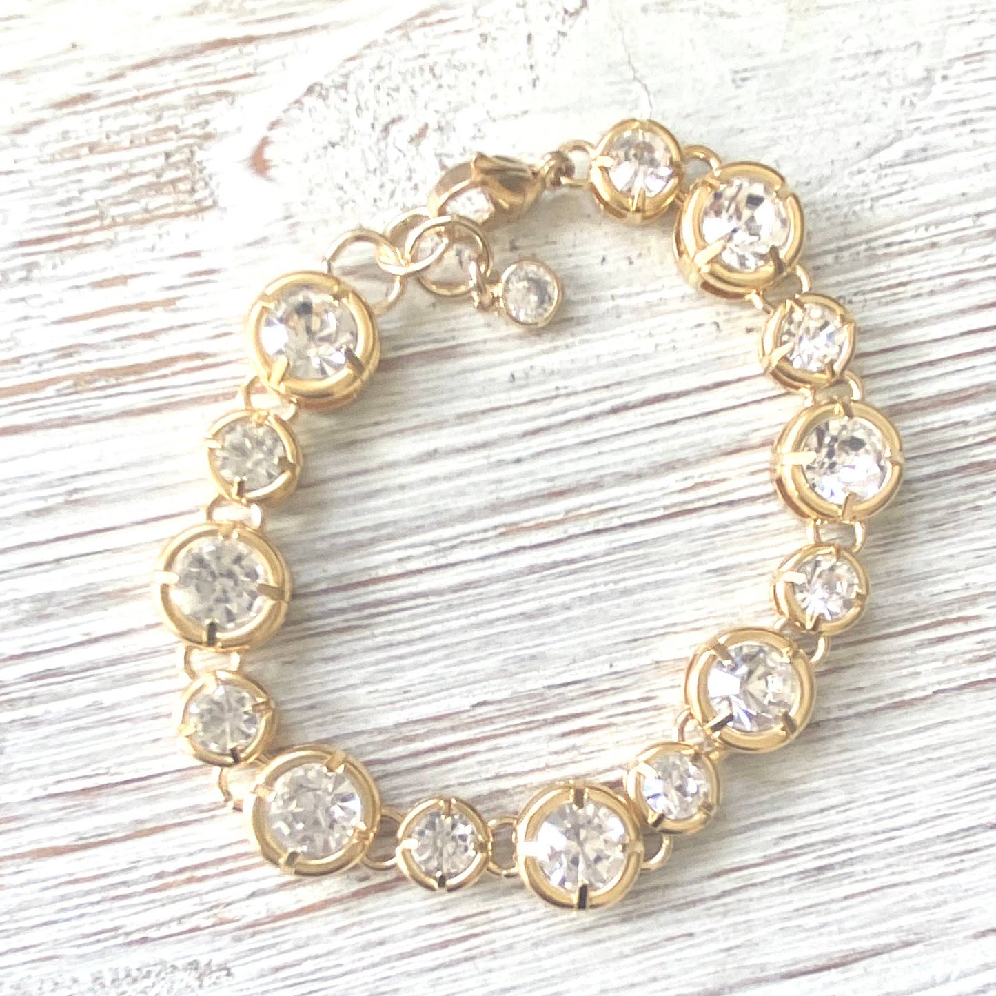 VB & Co. Signature Crystal Statement Bracelet