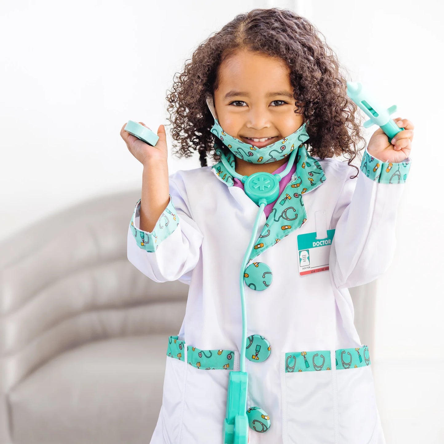 Melissa & Doug Role Play Costume Set/ Doctor